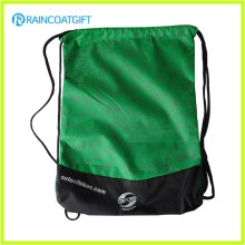 Give Away Logo Printed Polyester Drawstring Bags RGB-017